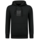 Sudadera con capucha extragrande para hombre - ICONS Basic - Tejido grueso - 5808 - Negro