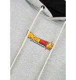 True Rise Sudadera con capucha extragrande para hombre - Estampado de Dragon Ball - Tejido grueso - 5682 - Gris