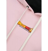 True Rise Sudadera con capucha extragrande para hombre - Estampado de Dragon Ball - Tejido grueso - 5682 - Rosa