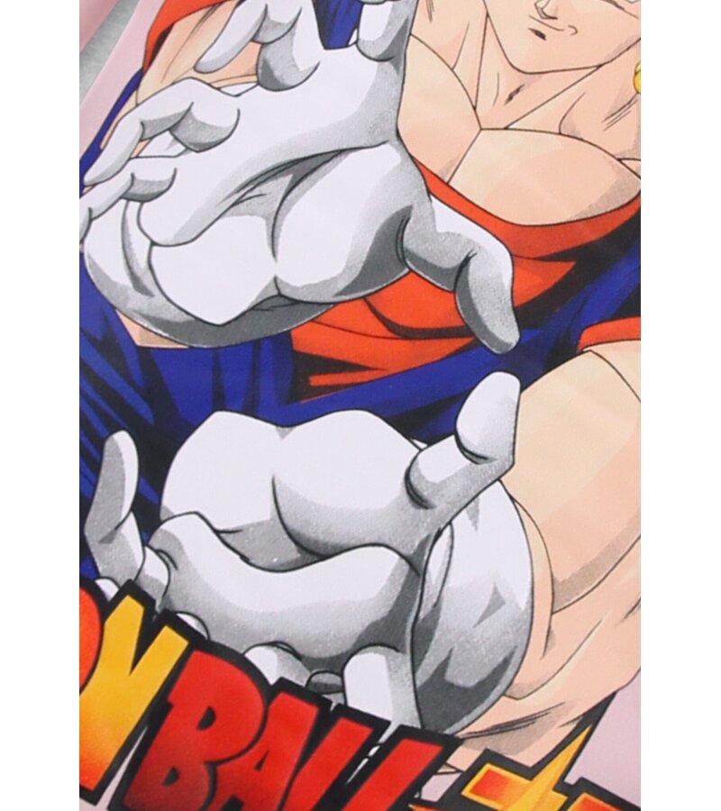 True Rise Sudadera con capucha extragrande para hombre - Estampado de Dragon Ball - Tejido grueso - 5682 - Rosa