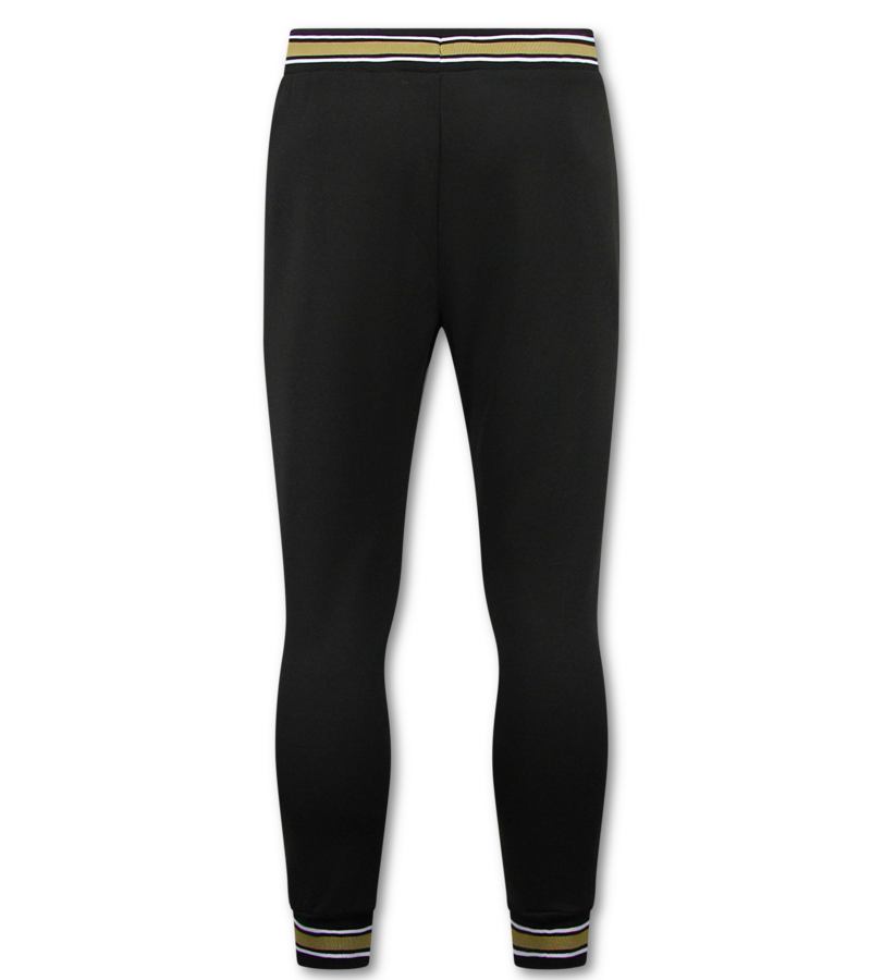 TopStar Conjunto de entrenamiento para hombre de los Chicago Bulls - Conjunto de jogging para hombre - Conjunto de local para adulto - 5591 - Negro/Amarillo