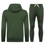 TopStar Chándal de tejido grueso para hombre ICON - Chándales - Conjuntos para adultos - 11986 - Verde