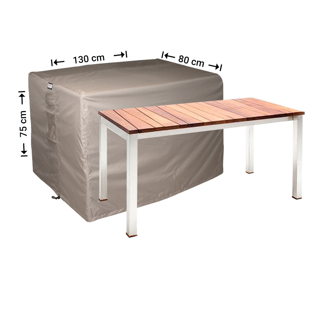 Tische KaufPirat Premium Abdeckplane 150x80x15 cm Gartenmöbel