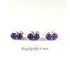 Ohrstecker Amethyst 925er Silber