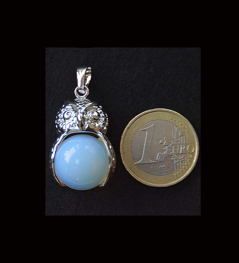 COAI Edelstein Halskette Unisex - Verstellbar Mit Heilstein Anhänger