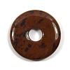 Mahagoniobsidian Donut 30 mm
