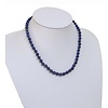 Lapislazuli Kugelkette 6 mm Durchmesser 45 cm Länge