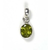 Peridot Edelsteinanhänger 925er Silber