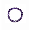 Amethyst Kugelarmband 8 mm facettiert Stretch