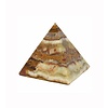 Pyramide aus Onyx Marmor ca. 7,5 cm