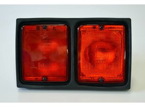 Hella lamp unit dubbel rood/rood