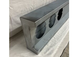 Truckbumper.nl lichtbalk 190cm Cabine achterzijde 6 ronde gaten staal