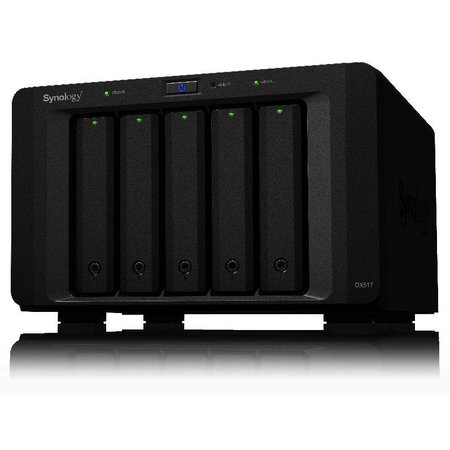 Synology Synology DX517 disk array Desktop Zwart