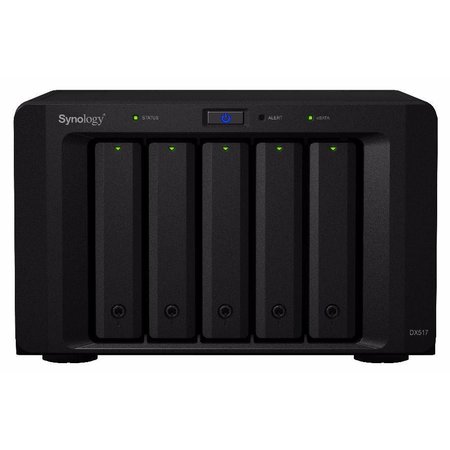 Synology Synology DX517 disk array Desktop Zwart