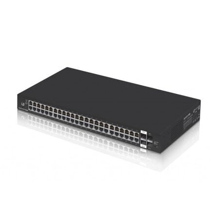 Ubiquiti Ubiquiti Networks ES-48-LITE netwerk-switch Managed Gigabit Ethernet (10/100/1000) Zwart 1U