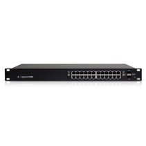 Ubiquiti Networks ES-24-250W netwerk-switch Managed L2/L3 Gigabit Ethernet (10/100/1000) Zwart 1U Power over Ethernet (PoE)