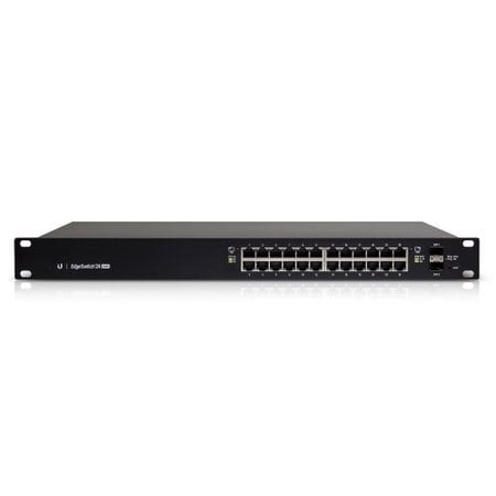 Ubiquiti Ubiquiti Networks ES-24-500W netwerk-switch Managed L2/L3 Gigabit Ethernet (10/100/1000) Zwart 1U Power over Ethernet (PoE)