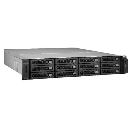 QNAP QNAP REXP-1220U-RP disk array Rack (2U) Zwart