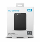 Western Digital Western Digital WD Elements Portable 2.5 Inch externe HDD 1TB, Zwart