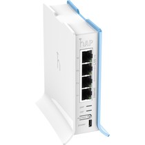 Mikrotik RB941-2ND-TC draadloos toegangspunt (WAP) 300 Mbit/s Blauw, Wit