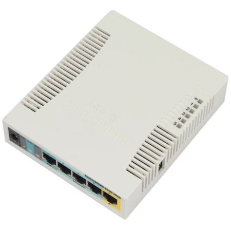 Mikrotik Mikrotik RB951Ui-2HnD Wit Power over Ethernet (PoE)