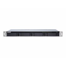 QNAP TS-431XeU Alpine AL-314 Ethernet LAN Rack (1U) Zwart, Roestvrijstaal NAS