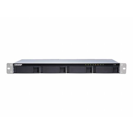 QNAP QNAP TS-431XeU Alpine AL-314 Ethernet LAN Rack (1U) Zwart, Roestvrijstaal NAS