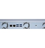 QNAP QNAP TS-431XeU Alpine AL-314 Ethernet LAN Rack (1U) Zwart, Roestvrijstaal NAS