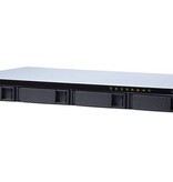 QNAP QNAP TS-431XeU Alpine AL-314 Ethernet LAN Rack (1U) Zwart, Roestvrijstaal NAS