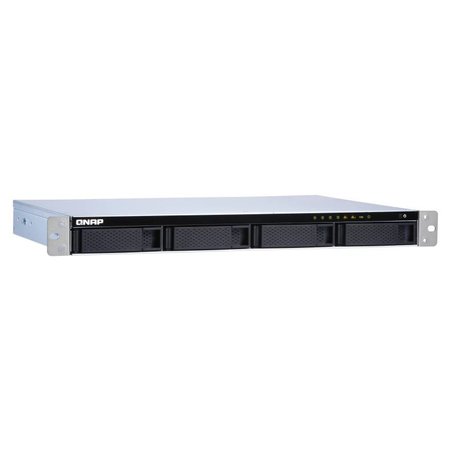 QNAP QNAP TS-431XeU Alpine AL-314 Ethernet LAN Rack (1U) Zwart, Roestvrijstaal NAS