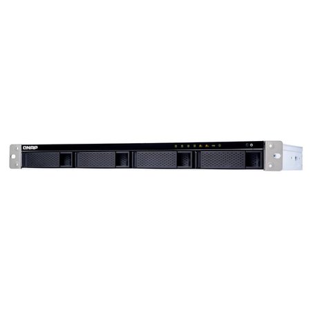 QNAP QNAP TS-431XeU Alpine AL-314 Ethernet LAN Rack (1U) Zwart, Roestvrijstaal NAS