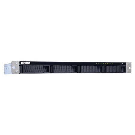 QNAP QNAP TS-431XeU Alpine AL-314 Ethernet LAN Rack (1U) Zwart, Roestvrijstaal NAS