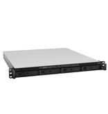 Synology Synology RX418 disk array Rack (1U) Zwart, Grijs