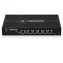 Ubiquiti Networks EdgeRouter 6P bedrade router Gigabit Ethernet Zwart