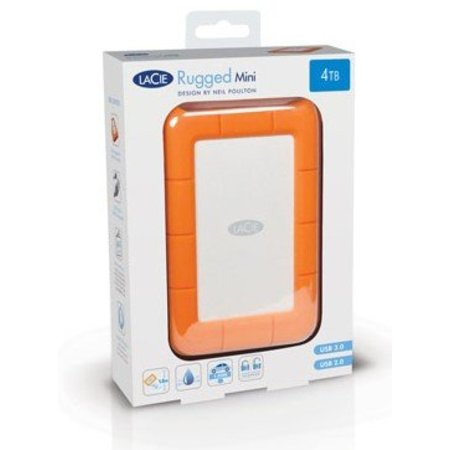 LaCie LaCie Rugged Mini externe harde schijf 4000 GB Oranje