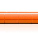 LaCie LaCie Rugged Mini externe harde schijf 4000 GB Oranje