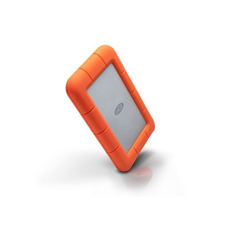 LaCie LaCie Rugged Mini, 2TB externe harde schijf 2000 GB Aluminium, Oranje