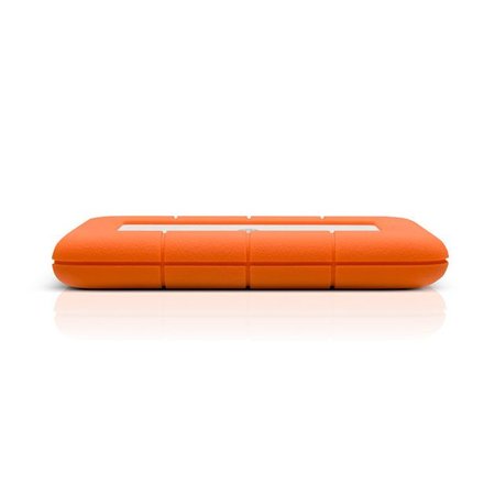 LaCie LaCie Rugged Mini, 2TB externe harde schijf 2000 GB Aluminium, Oranje