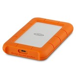 LaCie LaCie Rugged USB-C externe harde schijf 2000 GB Oranje, Zilver