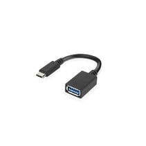 Lenovo LenovoUSB-CtoUSB-AAdapter USB-kabel 0,14 m 2.0/3.2 Gen 1 (3.1 Gen 1) USB C USB A Zwart