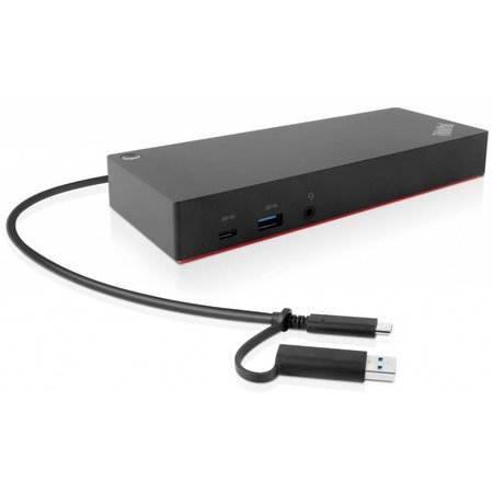 Lenovo Lenovo 40AF0135EU notebook dock & poortreplicator Bedraad Zwart