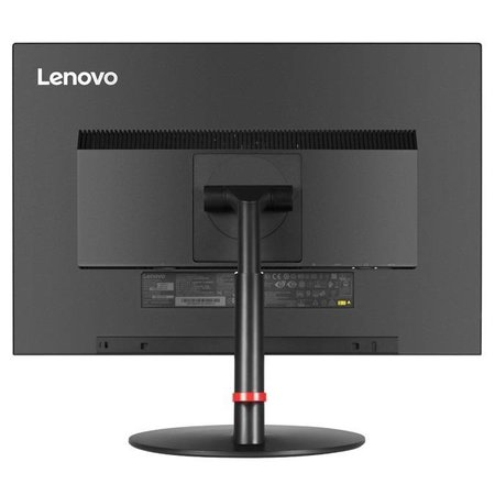 Lenovo Lenovo ThinkVision T24d 61 cm (24") 1920 x 1200 Pixels WUXGA LED Zwart