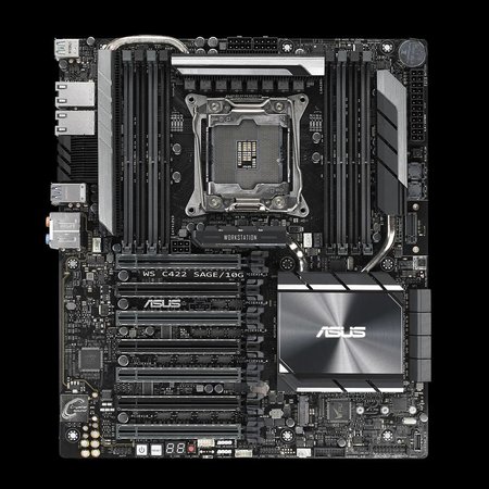 Asus ASUS WS C422 SAGE/10G server-/werkstationmoederbord LGA 2066 (Socket R4) CEB Intel® C422