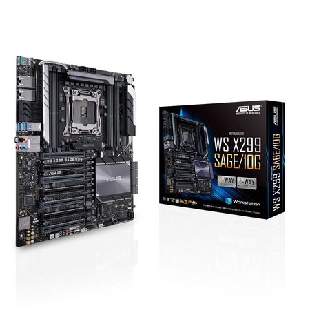 Asus ASUS WS X299 SAGE/10G server-/werkstationmoederbord LGA 2066 (Socket R4) CEB Intel® X299
