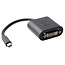 Dell DELL 470-13628 Apple mini-DisplayPort M 24-pin DVI FM Zwart kabeladapter/verloopstukje