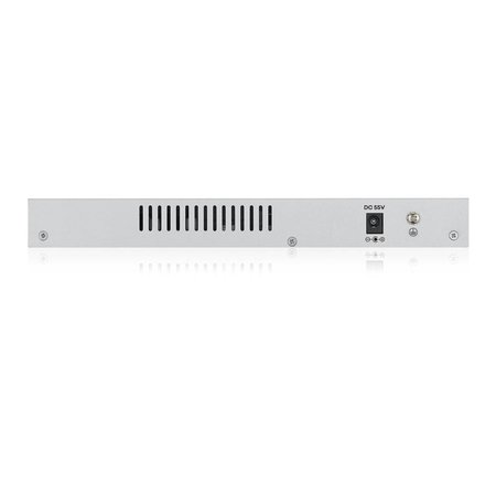 Zyxel Zyxel GS1200-8HP v2 Managed Gigabit Ethernet (10/100/1000) Grijs Power over Ethernet (PoE)