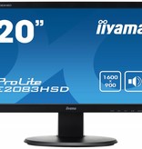 Iiyama iiyama ProLite E2083HSD-B1 LED display 49,5 cm (19.5") 1600 x 900 Pixels HD+ Zwart