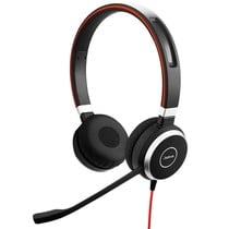 Jabra Evolve 40 UC Stereo Headset Hoofdband Zwart