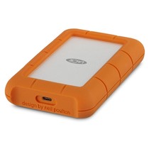 LaCie Rugged USB-C externe harde schijf 5000 GB Grijs, Geel