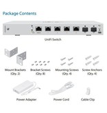 Ubiquiti Ubiquiti Networks UniFi US-XG-6POE netwerk-switch Managed 10G Ethernet (100/1000/10000) Grijs 1U Power over Ethernet (PoE)